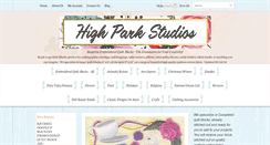Desktop Screenshot of highparkstudios.com
